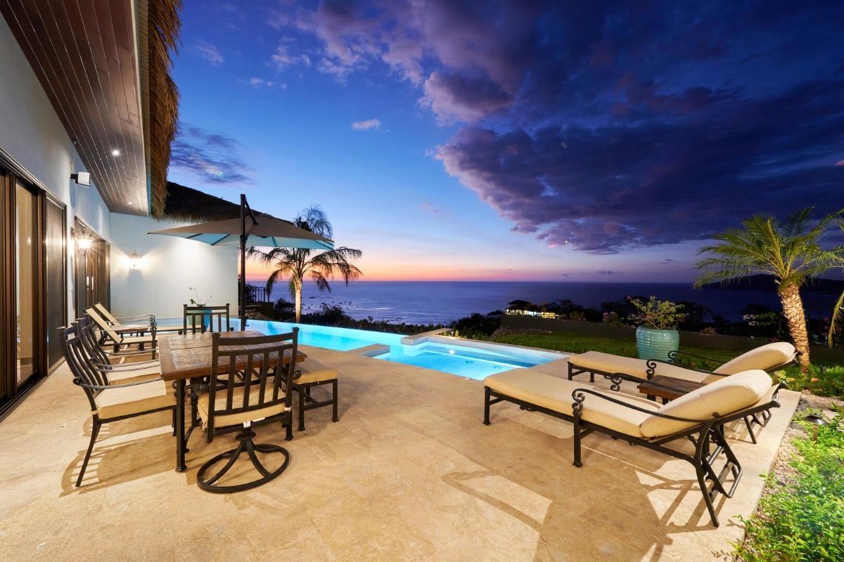 ocean view from the PUESTA DEL SOL Villa